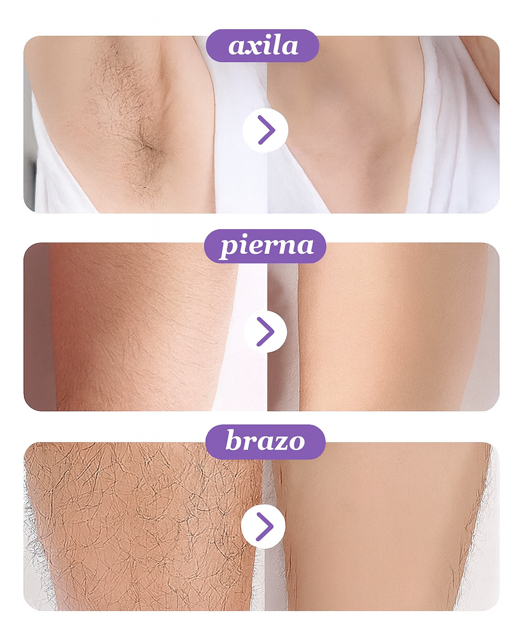 Depiladora de nanocristales - GlowSkin