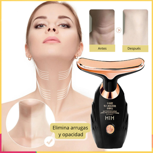 LumiSkin™ - Masajeador facial 3 en 1
