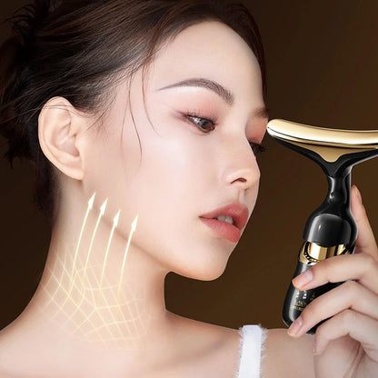 LumiSkin™ - Masajeador facial 3 en 1